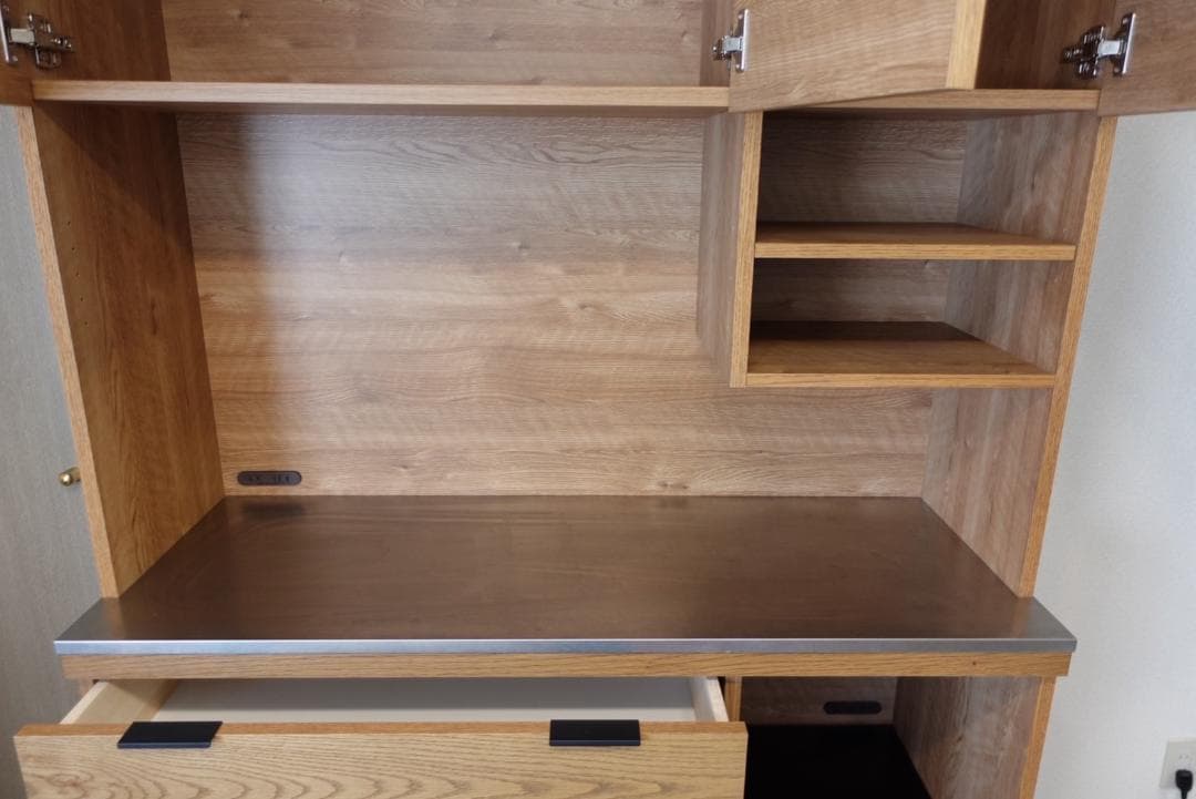 unico ADDAY／ナチュラルウッド 食器棚・キッチンボード