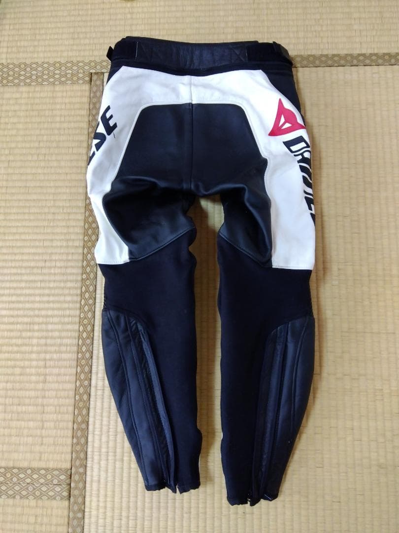 Dainese ダイネーゼ レザーパンツ 黒/白 サイズ46