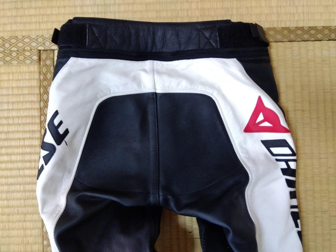 Dainese ダイネーゼ レザーパンツ 黒/白 サイズ46