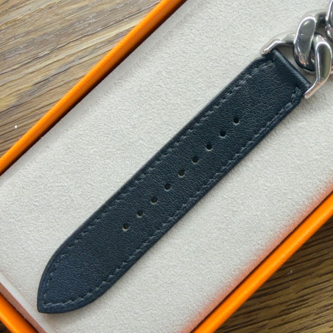 3133 希少品　Apple Watch エルメス　グルメットメタル　二重バンド