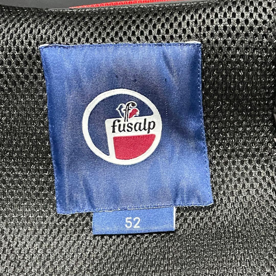 【美品】fusalp フード付き　ダウン　 ブラック　コート　防水コート　極暖