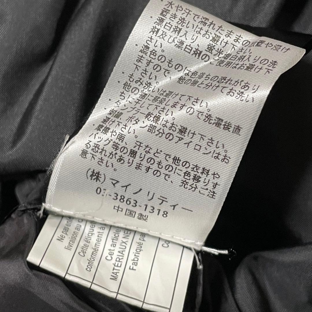 【美品】fusalp フード付き　ダウン　 ブラック　コート　防水コート　極暖