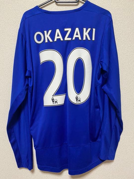 レスター　16-17 ホーム長袖　岡崎慎二