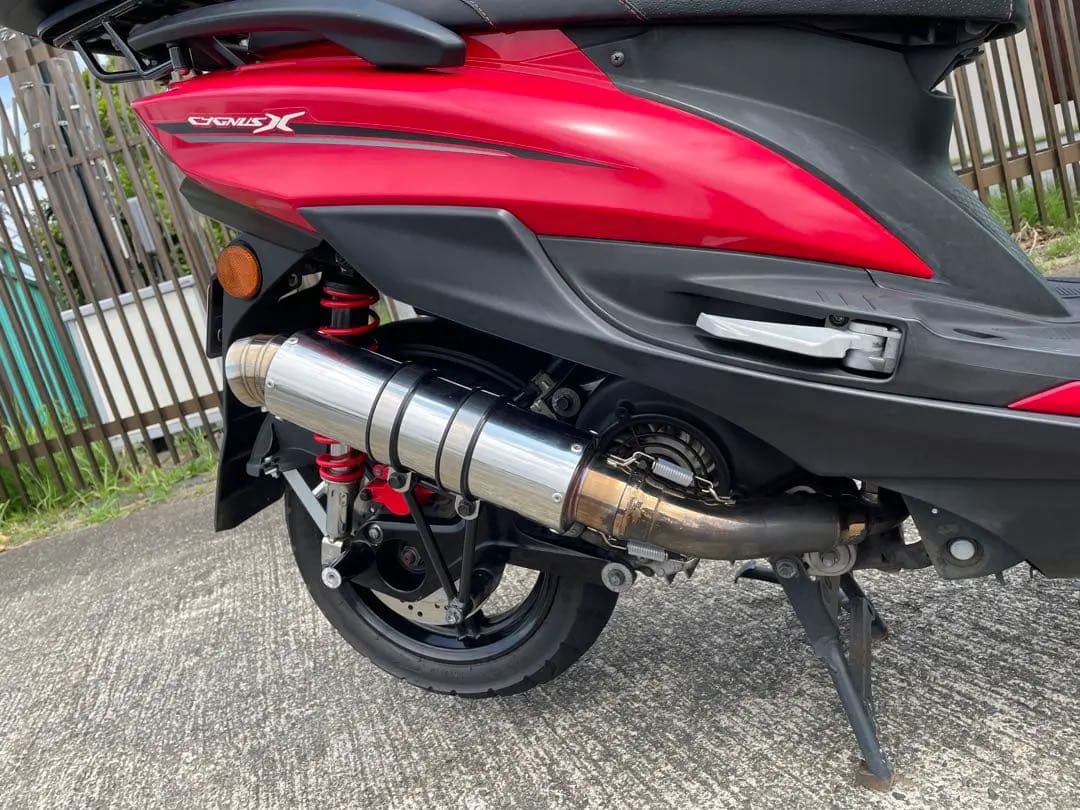 シグナスx 4型( SEA5J) マフラー