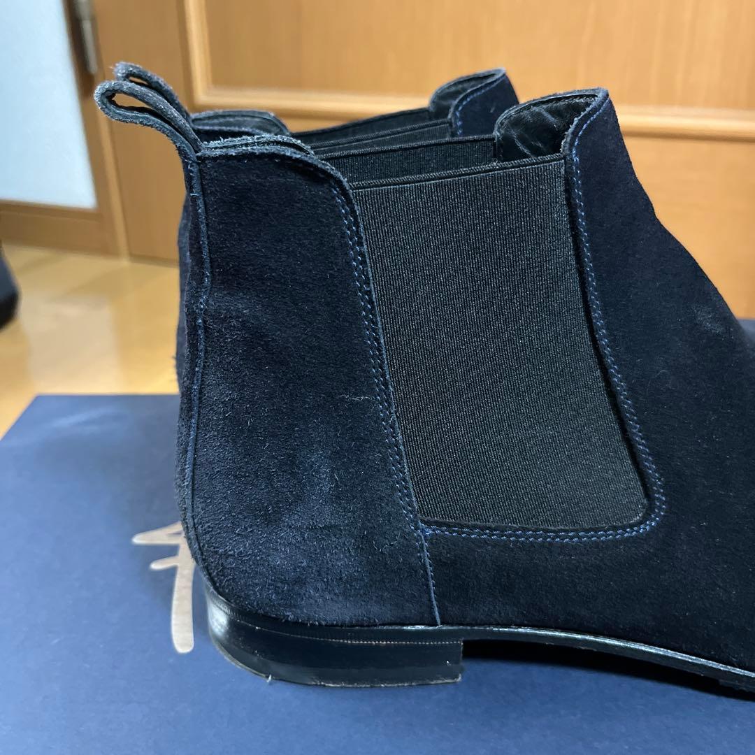 ポ*◆様 紺　スゥエード　イタリアサイズ　6.5