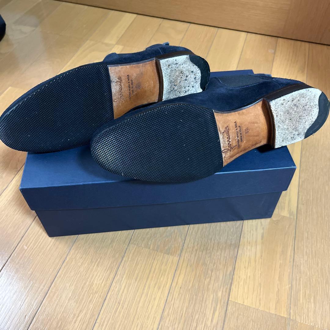 ポ*◆様 紺　スゥエード　イタリアサイズ　6.5