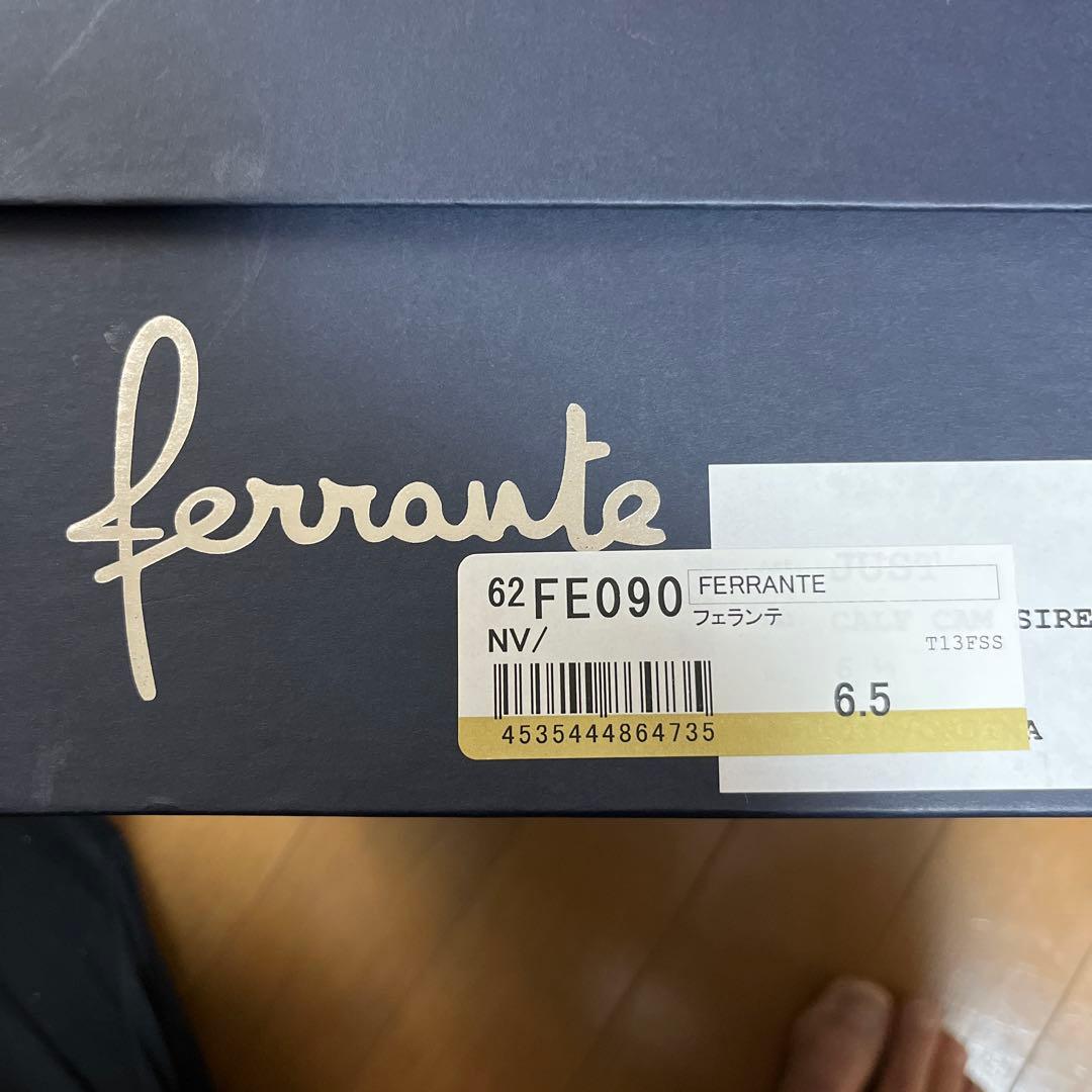 ポ*◆様 紺　スゥエード　イタリアサイズ　6.5