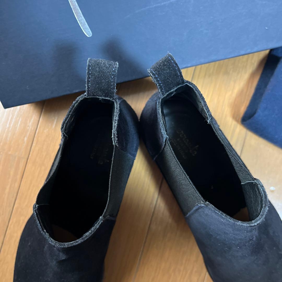 ポ*◆様 紺　スゥエード　イタリアサイズ　6.5