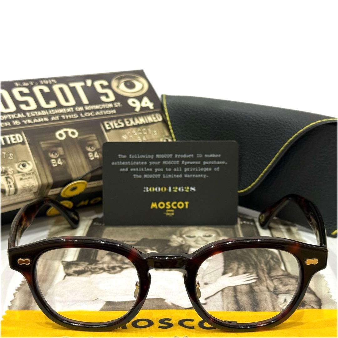 【極美品】限定完売 モスコット レムトッシュ 46 TORT 16 JPNLTD