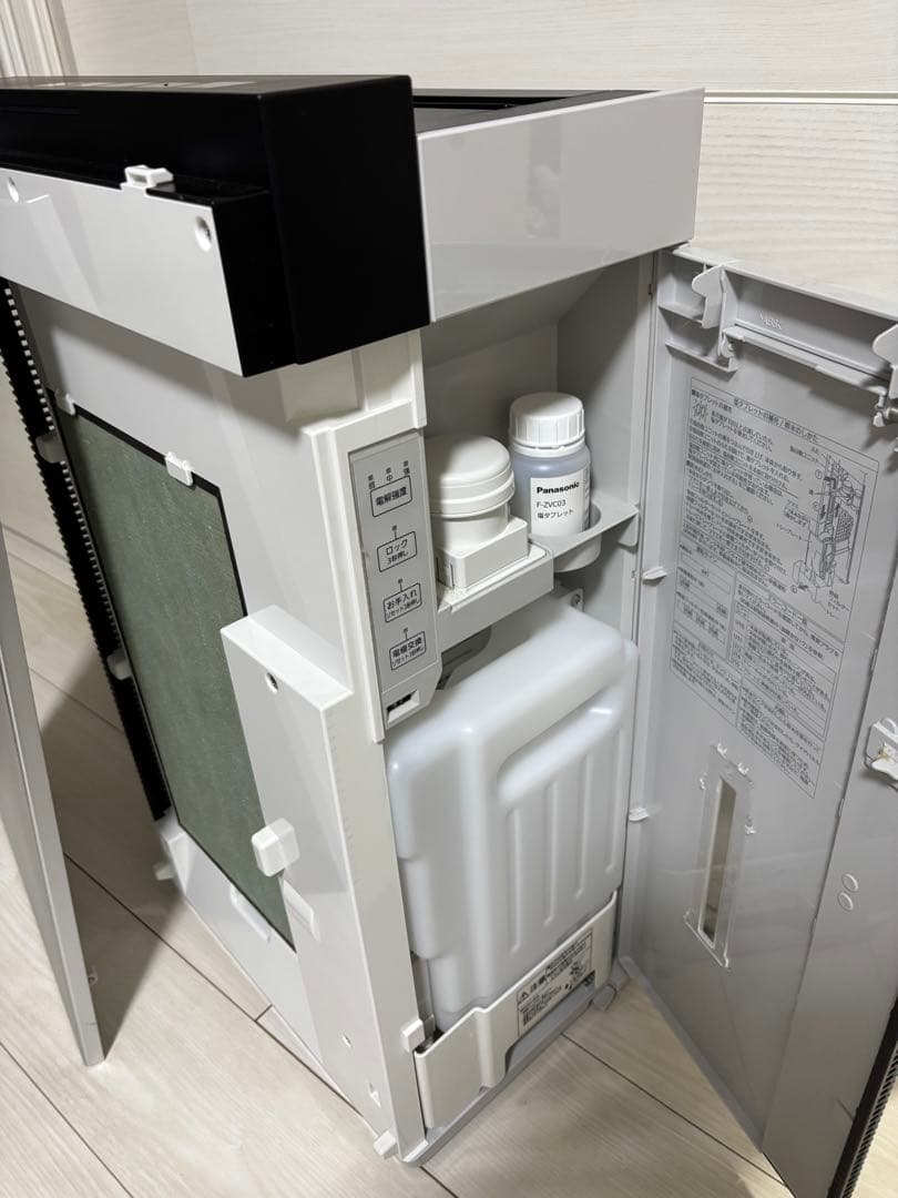 加湿機能付きパナソニック空間除菌脱臭機ジアイーノFMV4300タブレット有美品♪