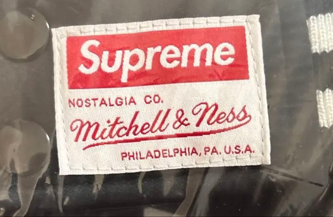 ジャケット・アウター Mitchell & Ness Satin Varsity Jacket XL