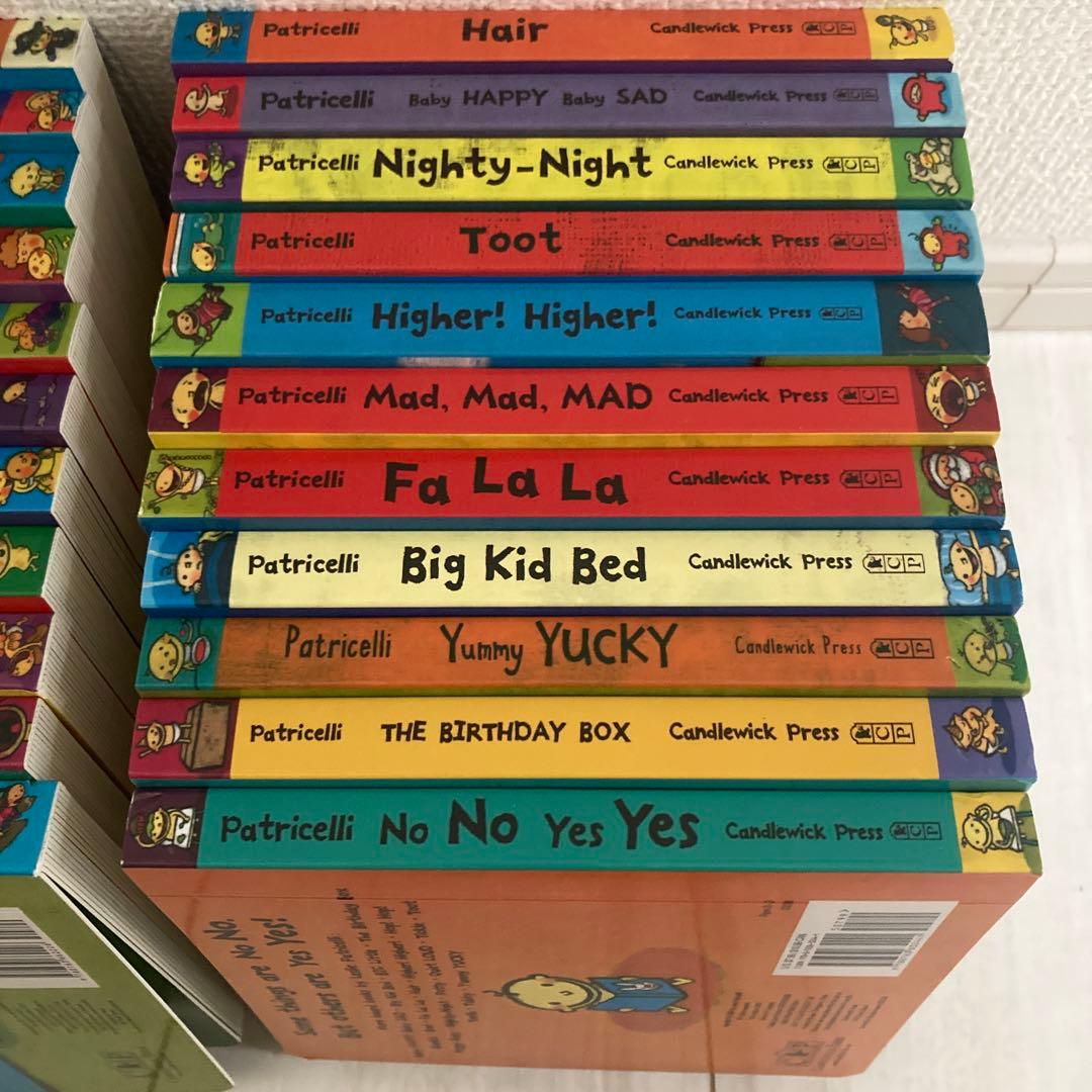 【美品】Leslie Patricelli 英語絵本　22冊セット　最新版