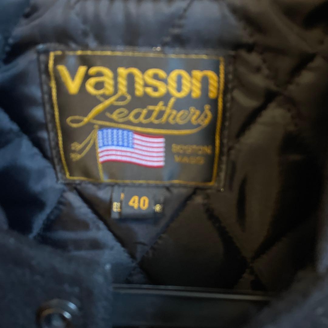 vanson スタジャン サイズ40 バンソン