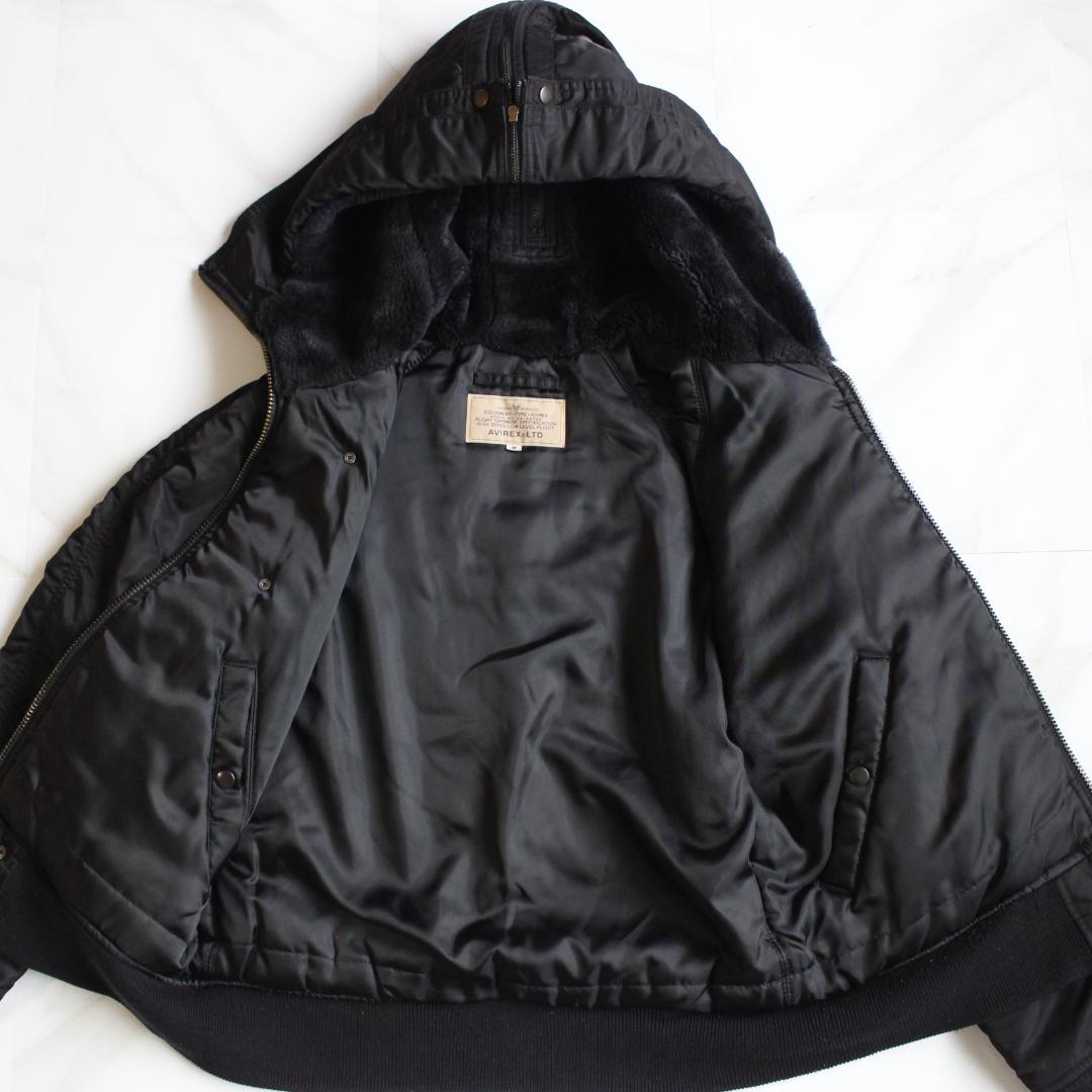 AVIREX N-2B フライトジャケット ブラック M 短丈