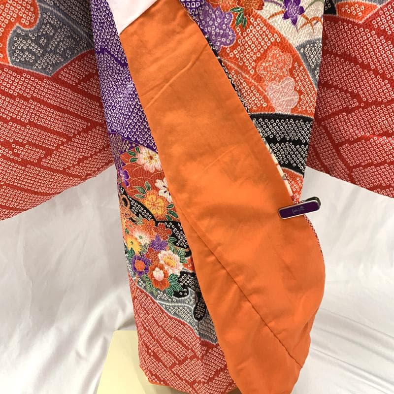 508ag32 帯揚げ、帯締め、しごき■七五三 七歳 着物&六通袋帯&長襦袢