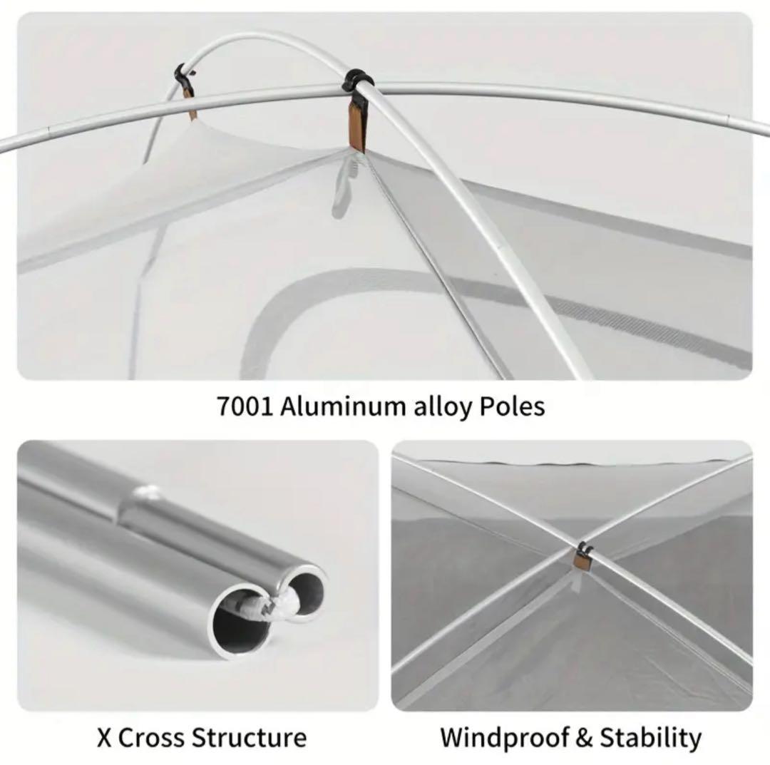 【専用】Naturehike 3人用テント シルバー