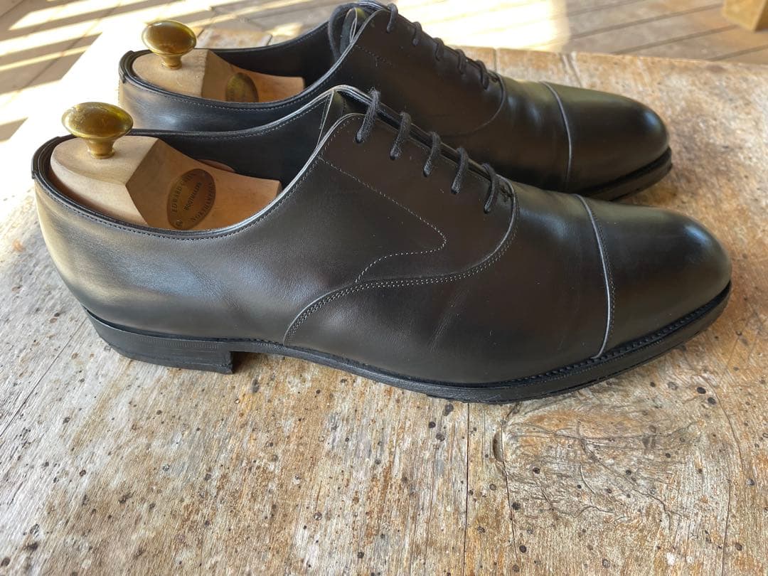 K*1様 エドワードグリーン チェルシー UK10E 純正シューツリー付 202