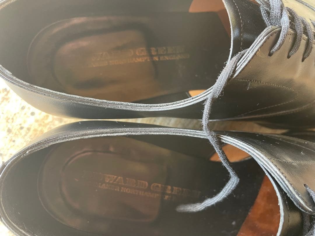 K*1様 エドワードグリーン チェルシー UK10E 純正シューツリー付 202