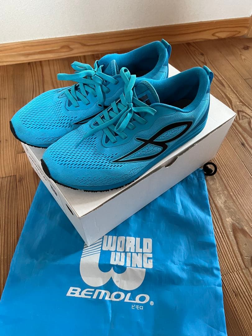 【煌】ビモロ（BeMoLo）ランニングベロ トリコブルー 25.0cm