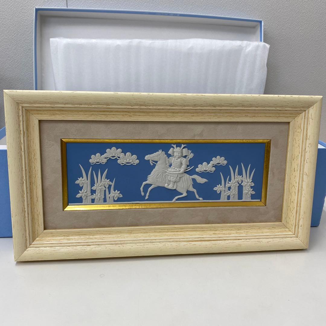 【美品】 リトルサムライ　プラーク　木製フレーム　ブルー