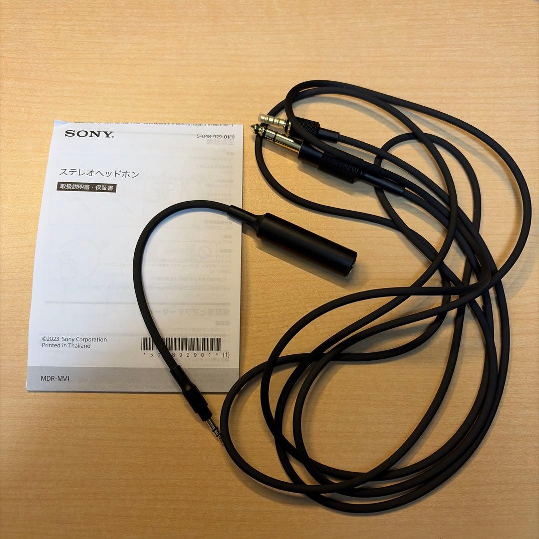 SONY MDR-MV1 開放型ヘッドホン オマケ付き