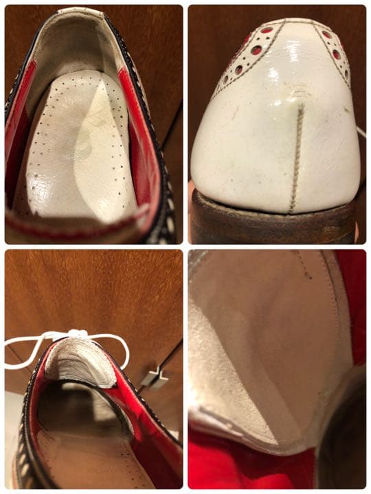 マーク&ロナ MARK&LONA エナメル【26cm】サドル ゴルフスパイク