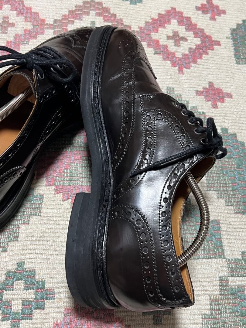 美品 BerwickウィングチップROISレザーシューズ7 バーウィックロイス