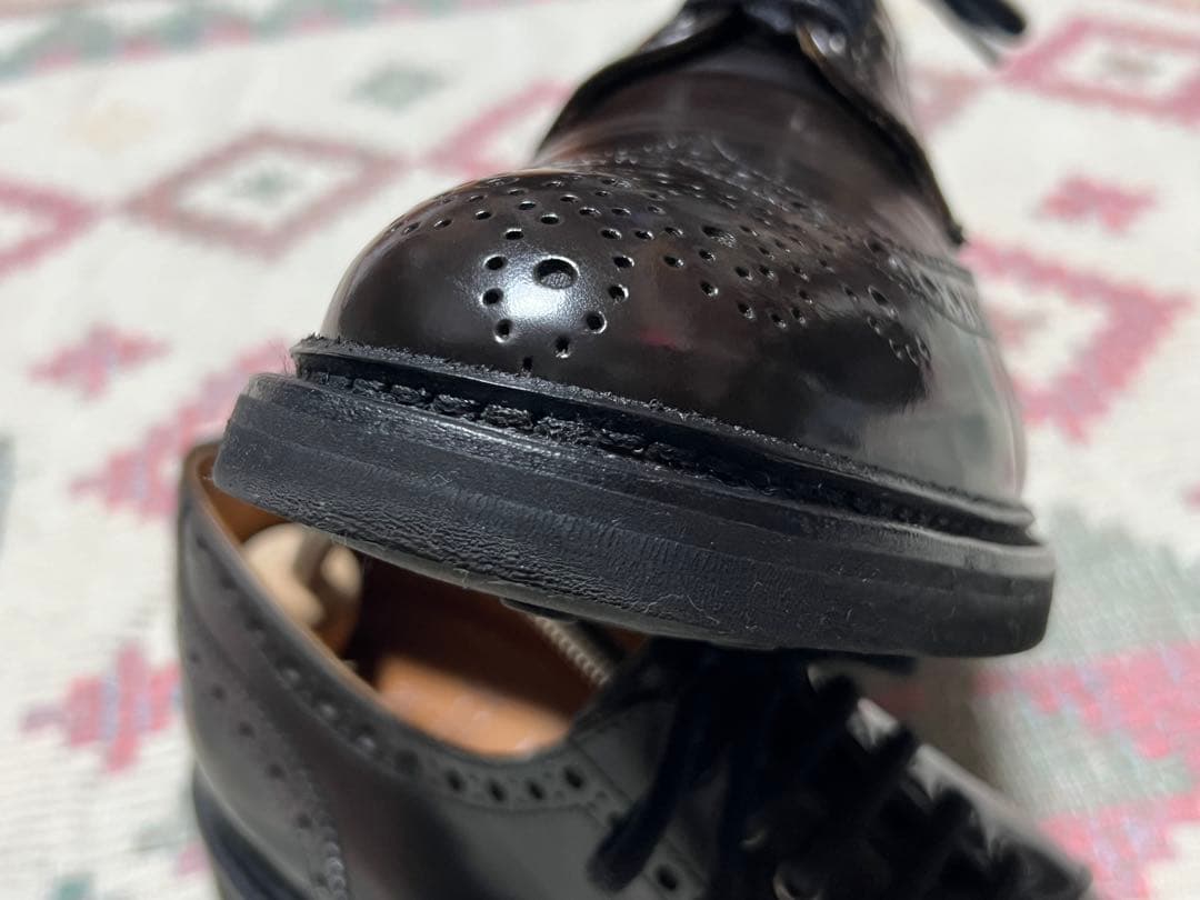 美品 BerwickウィングチップROISレザーシューズ7 バーウィックロイス