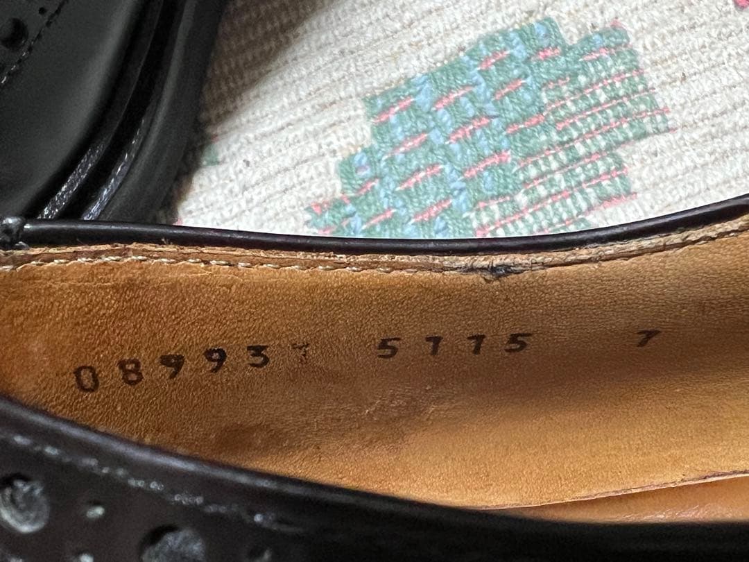 美品 BerwickウィングチップROISレザーシューズ7 バーウィックロイス