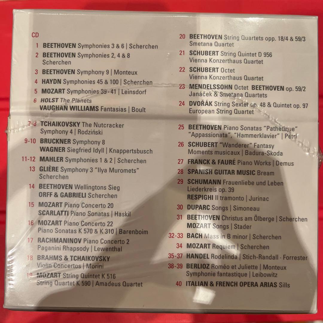 ウエストミンスター・レガシーボックス　40CD