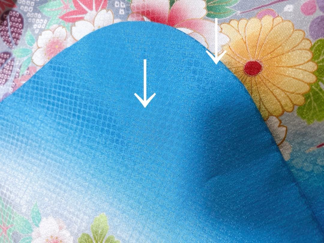 人気の水色×ゴールド♡七五三　7歳　女の子　セット　一式