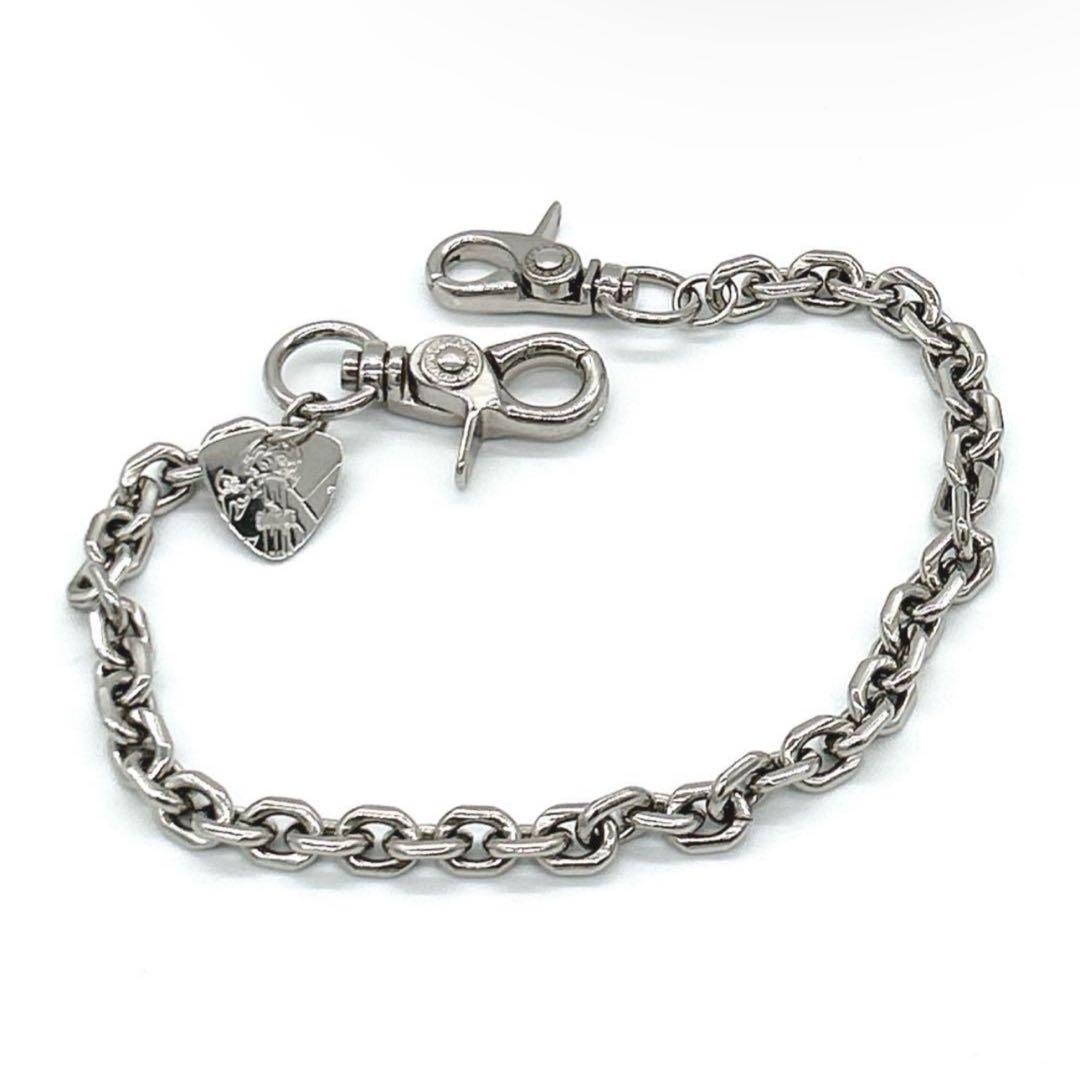 美品　ヒステリックグラマー　ヒスガール　ウォレットチェーン　シルバー　ピック