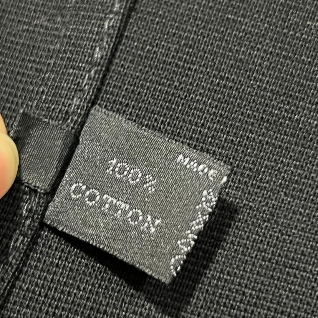 未使用タグ付 PRADA テーラードジャケット 黒 44 2XL ブラック 黒