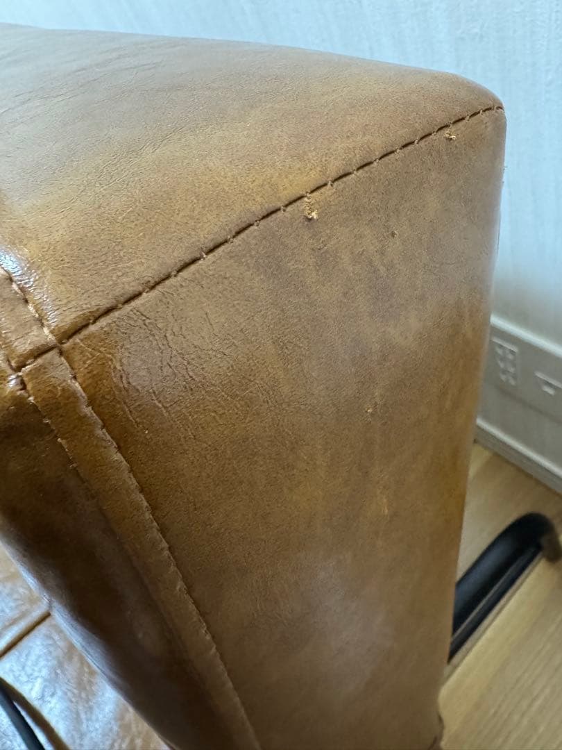 モダンデコ キャメル ソファベッド ３人掛け 175cm リクライニング