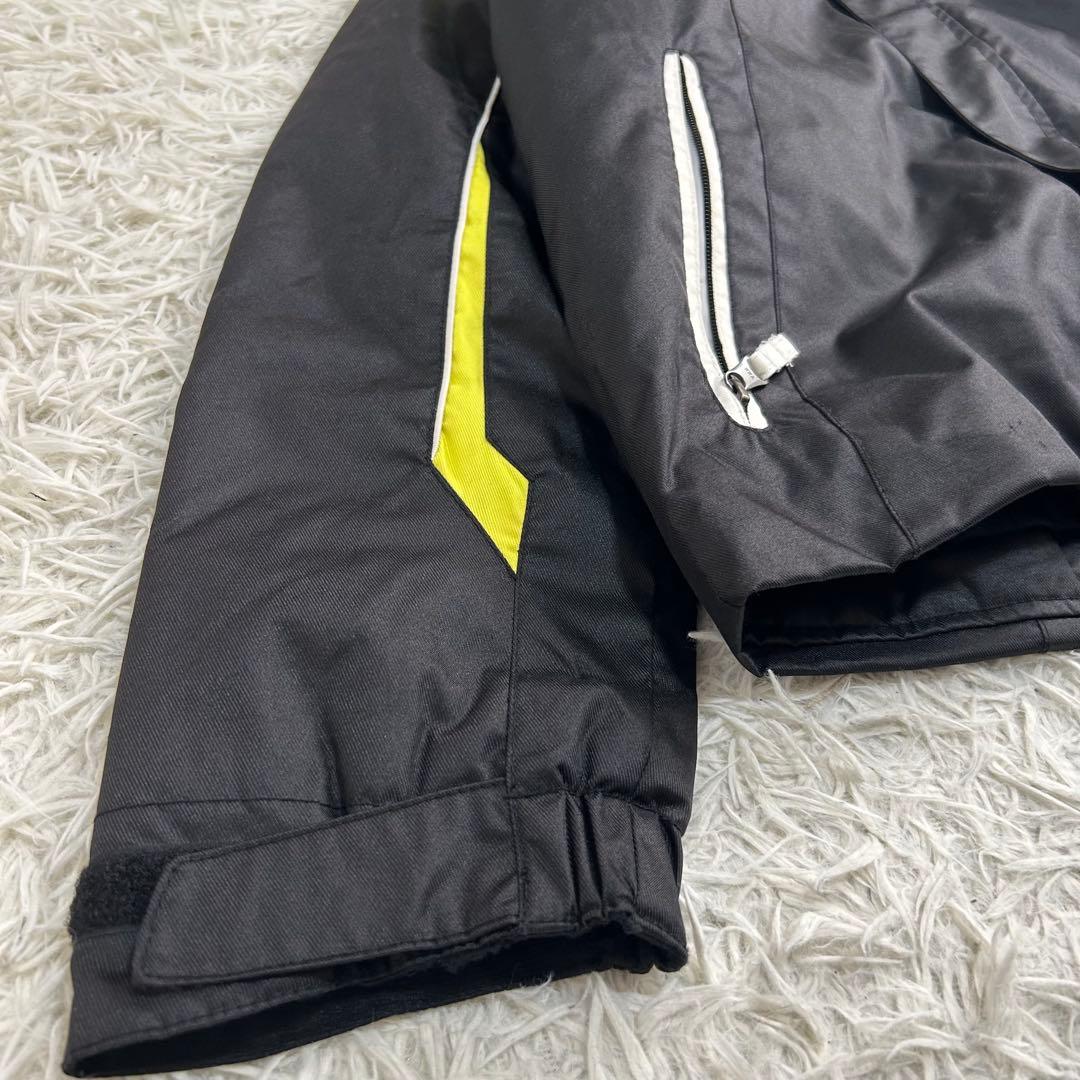 良品✨サロモン スキーウェア セットアップ L メンズ ロゴ刺繍 パーカー