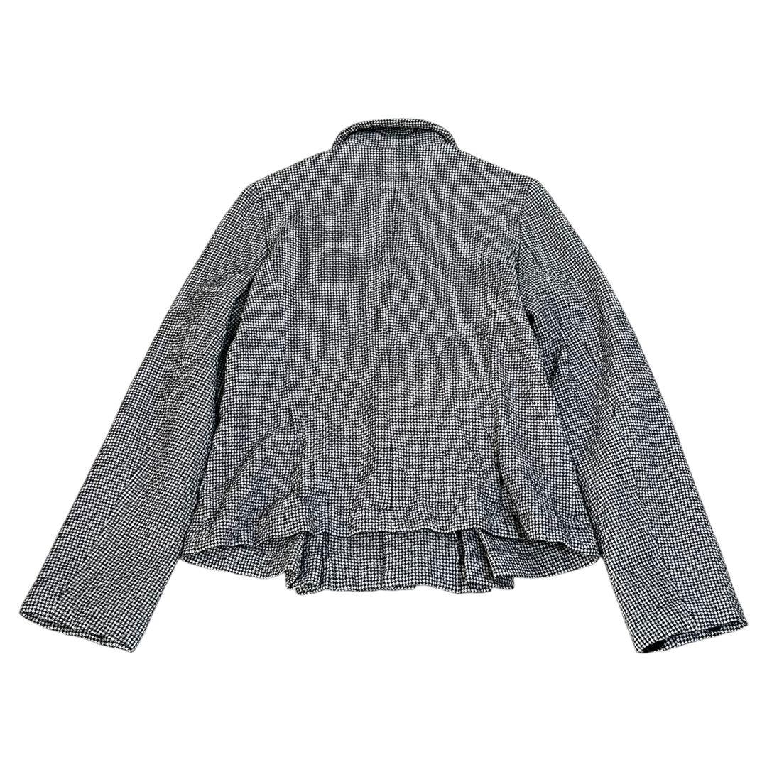 こ*ぎ様 コムデギャルソン コムコム 千鳥格子 丸襟 ジャケット サイズS AD
