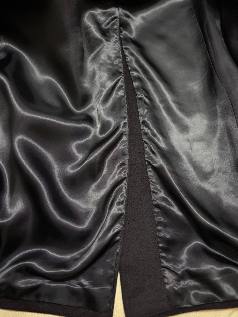 【極美品】BURBERRY カシミヤ　ロングコート 濃紺England製　XL