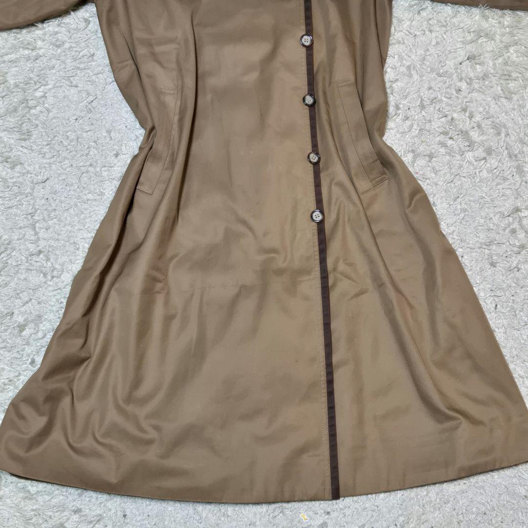 YVE SAINT LAURENT イヴ・サンローラン コート M 綿 ベージュ