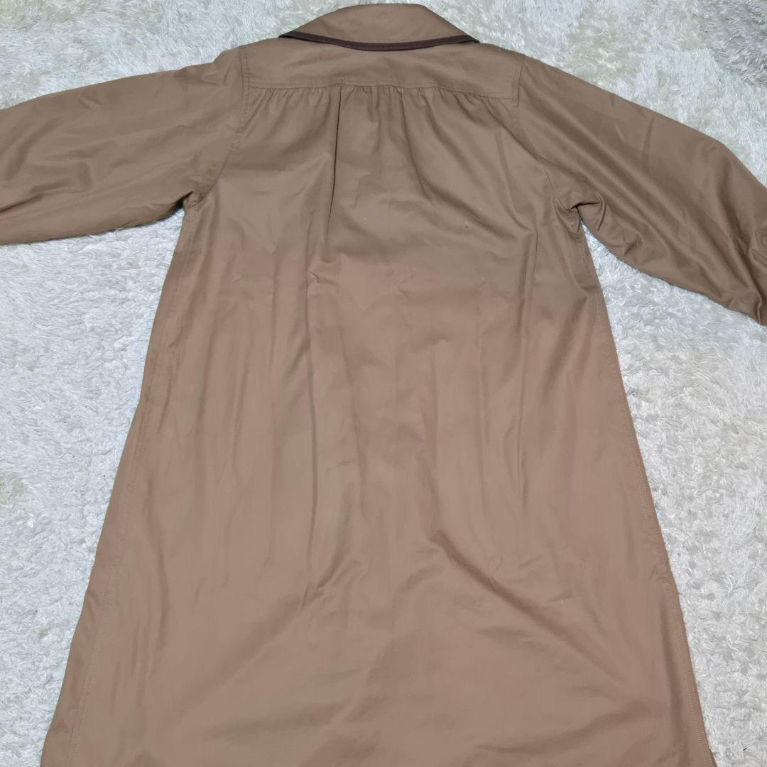 YVE SAINT LAURENT イヴ・サンローラン コート M 綿 ベージュ