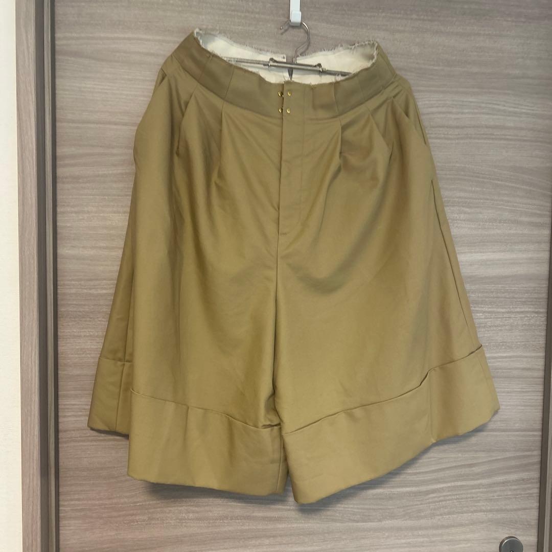 Curensology 25SS コットンニーレングスワイドパンツ