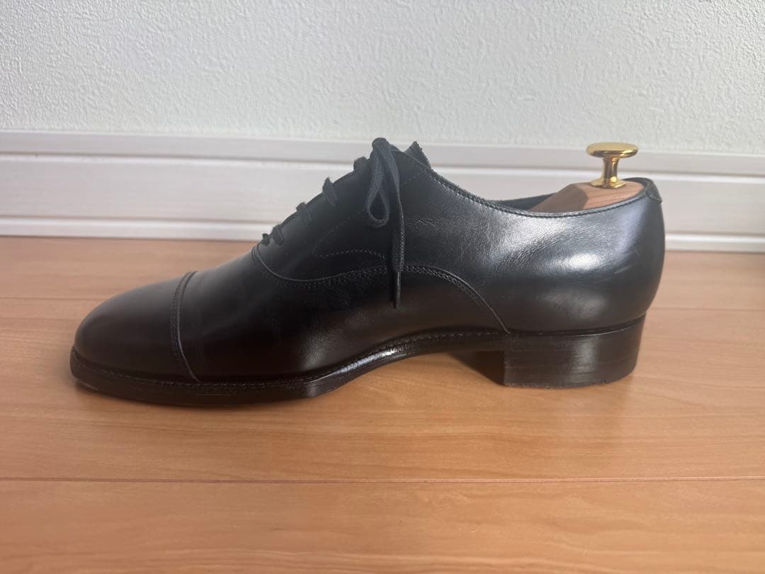 8日まで価格三陽山長 友二郎 ストレートチップ （ビンテージスチール装着済）