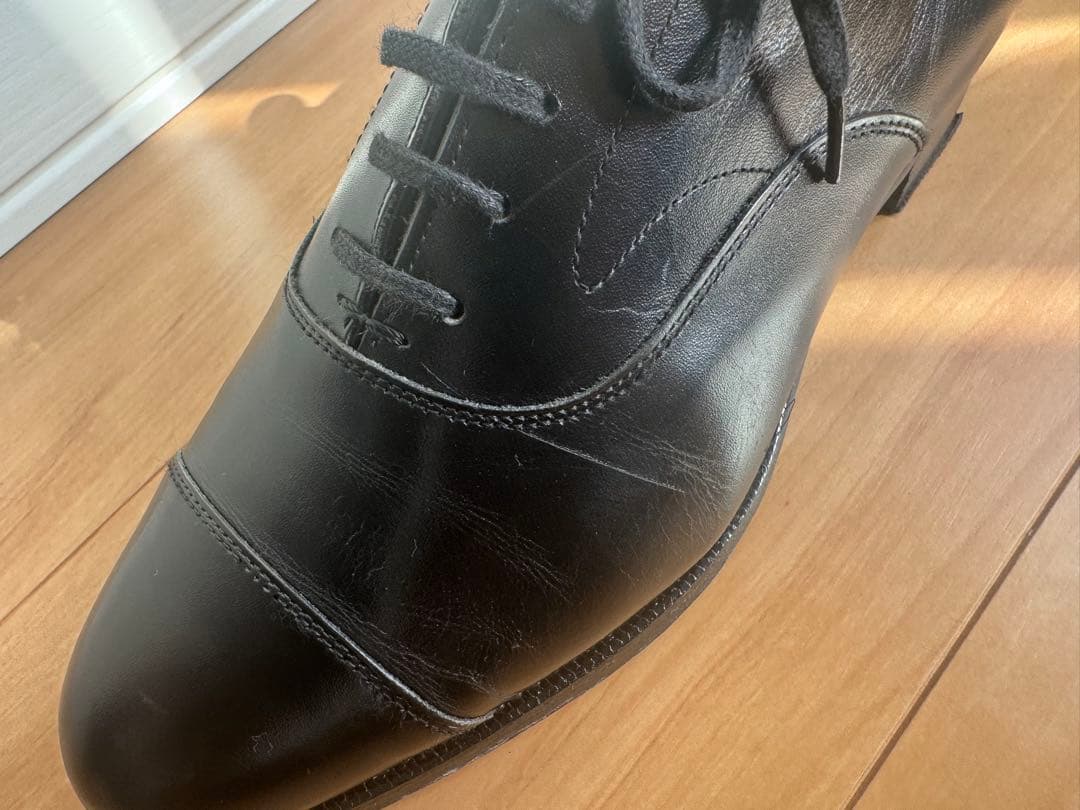 8日まで価格三陽山長 友二郎 ストレートチップ （ビンテージスチール装着済）