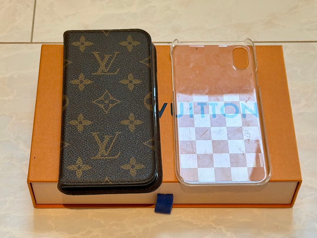 LOUIS VUITTON iPhoneX・XS用ケース モノグラム ★中古品★