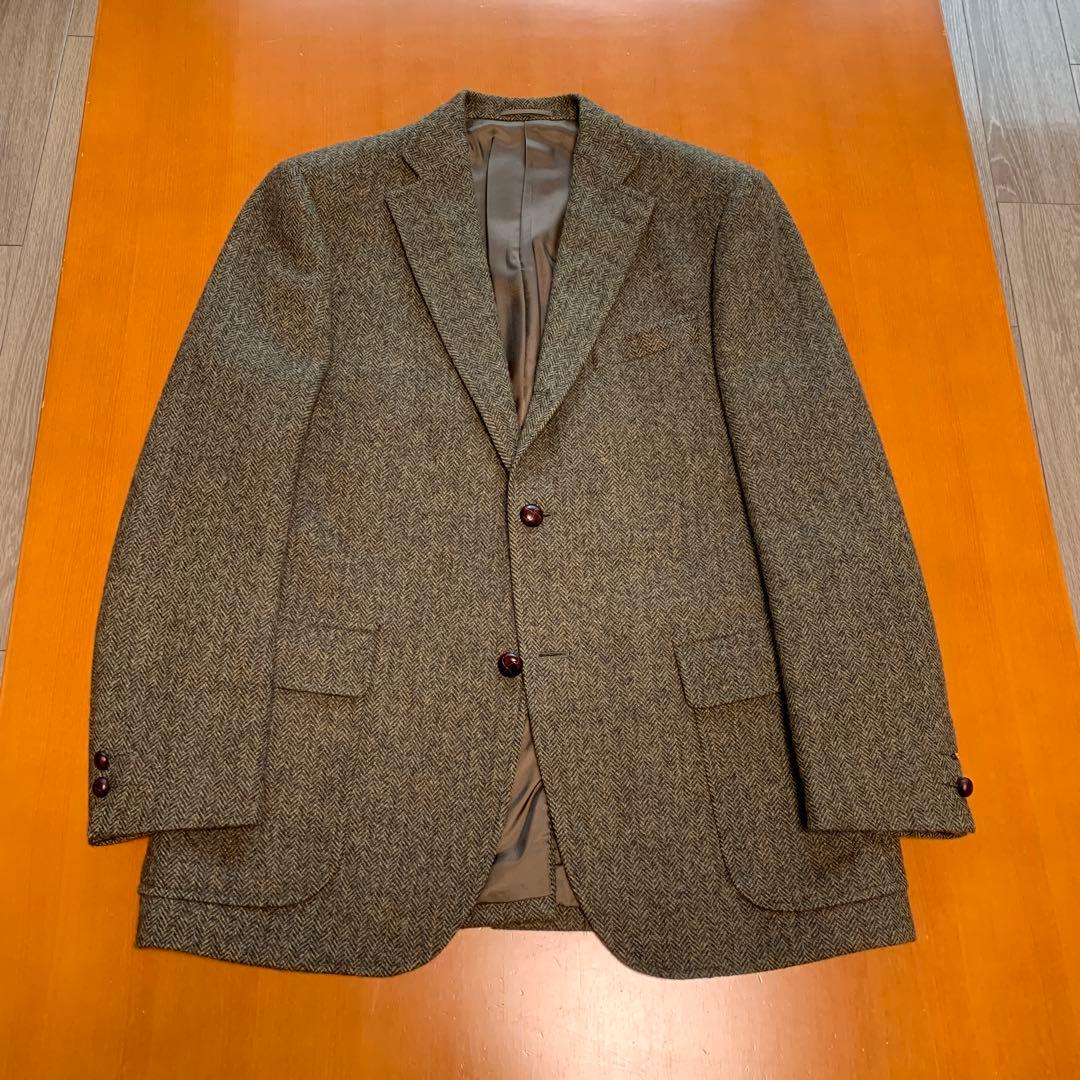 J.press テーラードジャケット　ヘリンボーン柄