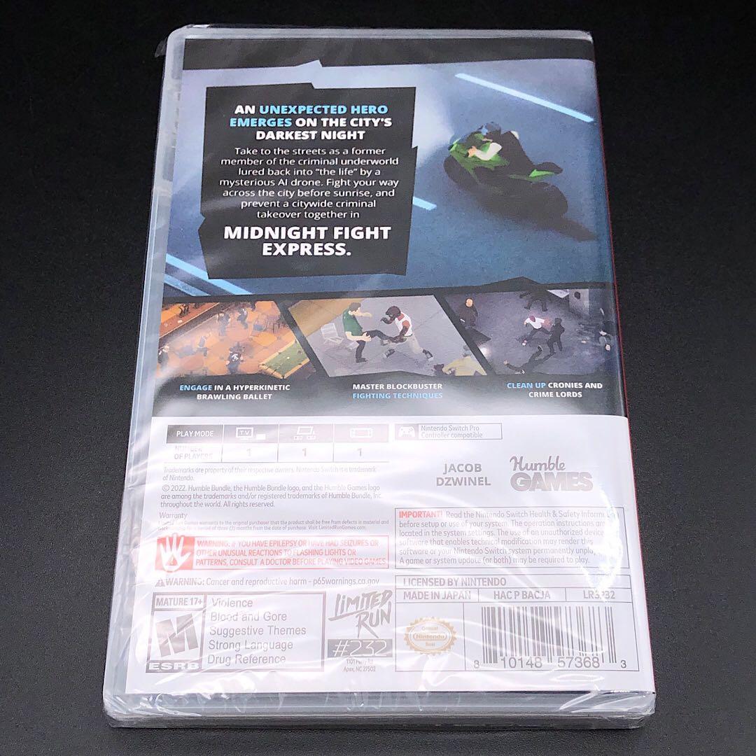 Midnight Fight Express switch ニンテンドースイッチ