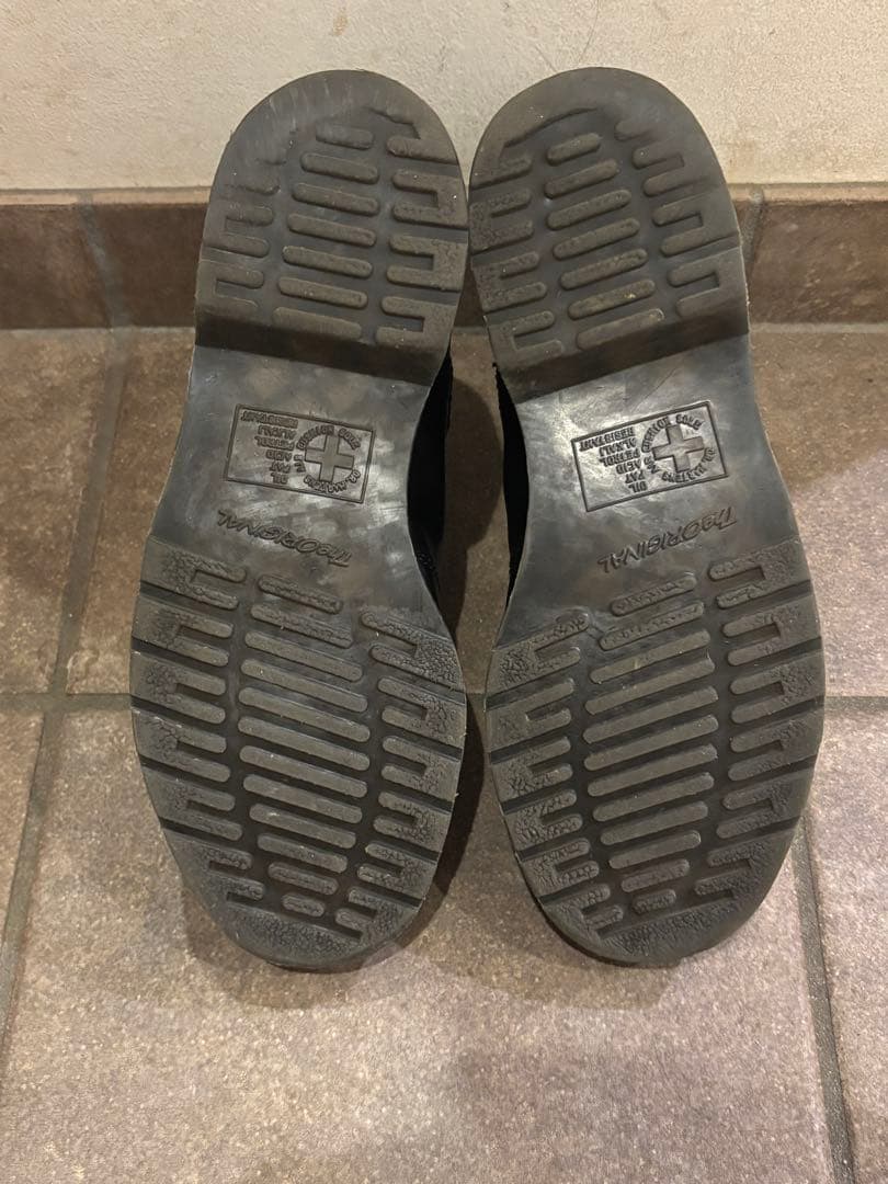 Dr.Martens ホワイトステッチ　チェルシーブーツ