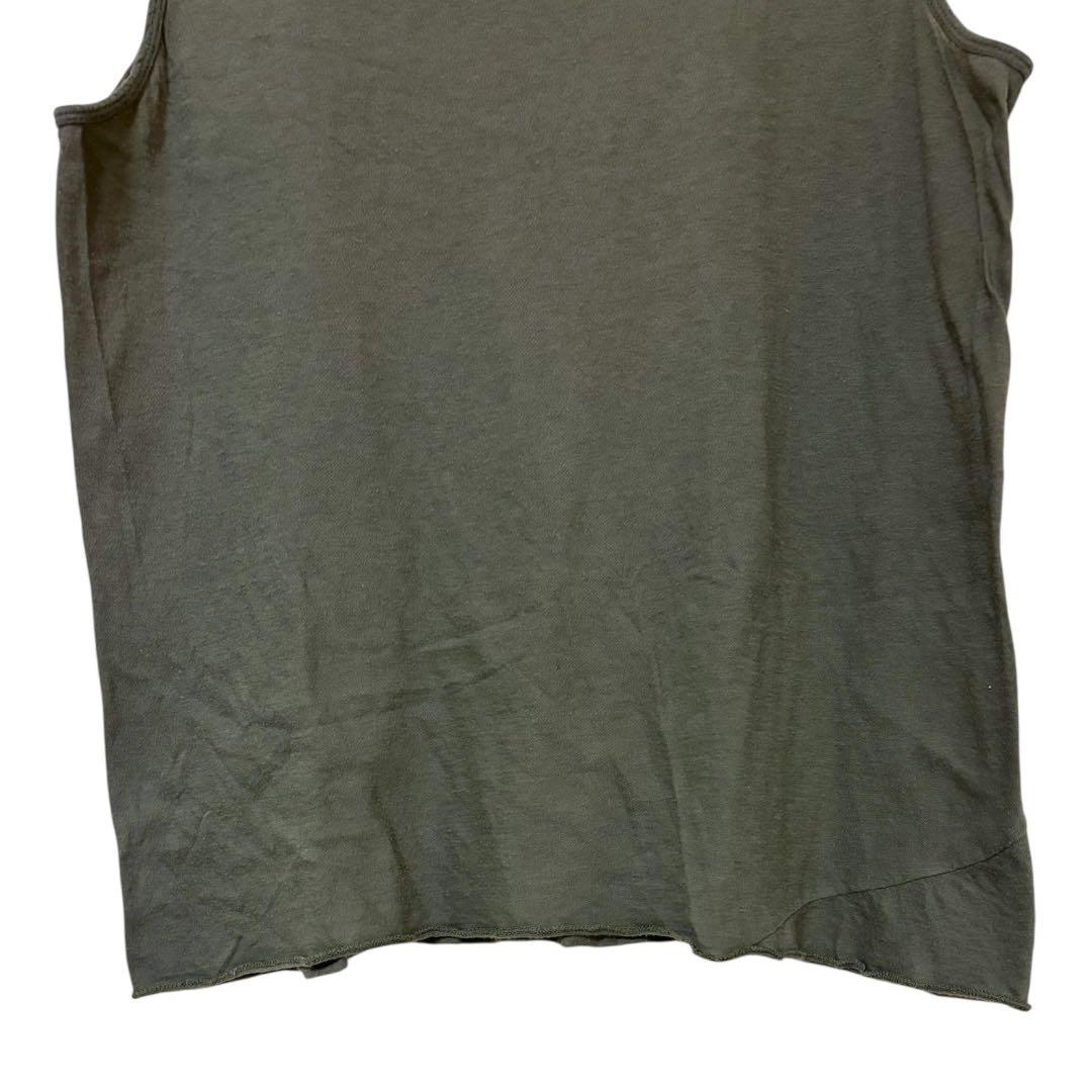 【希少】シヴァ SIVA★00's★変形★ハイネック★タンクトップ M カーキ