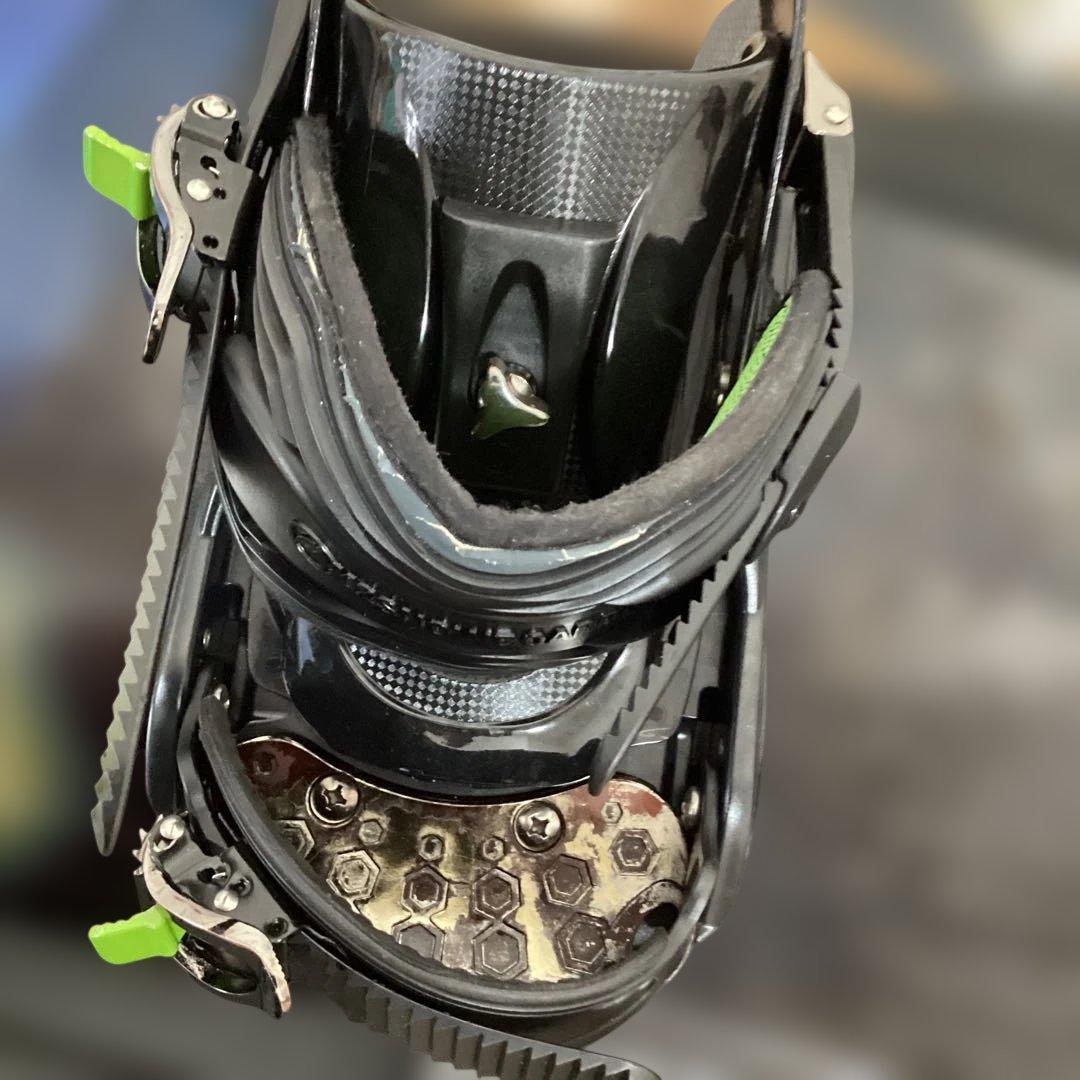 スノーボード　ワイルドキャット　154ｃｍ、ブーツ、ビンディング、ケースの4点