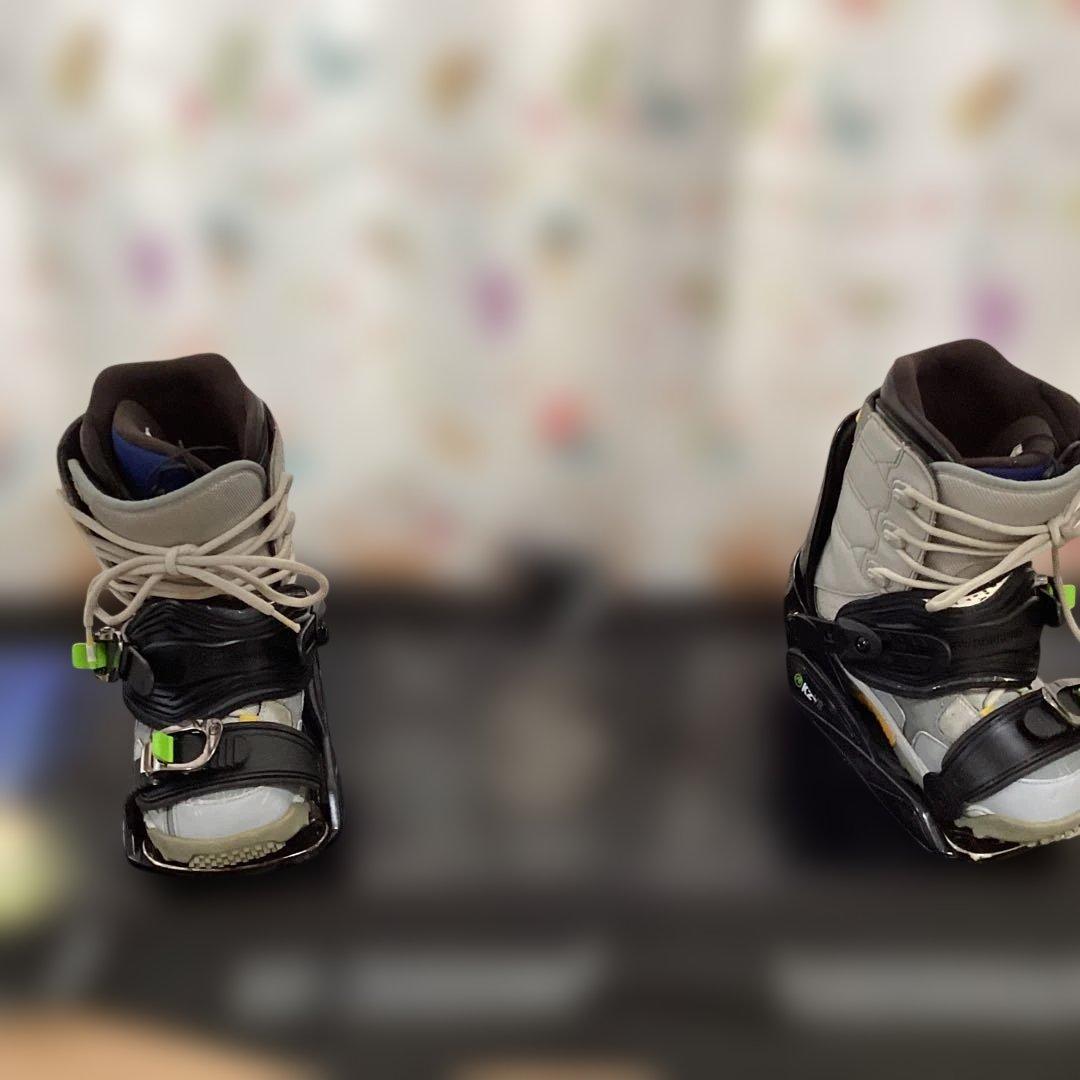 スノーボード　ワイルドキャット　154ｃｍ、ブーツ、ビンディング、ケースの4点