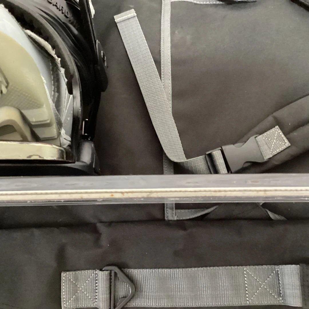 スノーボード　ワイルドキャット　154ｃｍ、ブーツ、ビンディング、ケースの4点